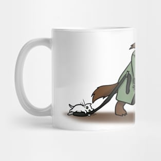 Lazy Werewolf Cats Mug